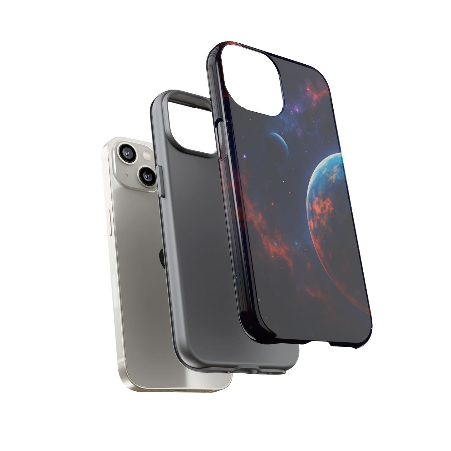 Celestial Quartet – Planetary Art Phone Case