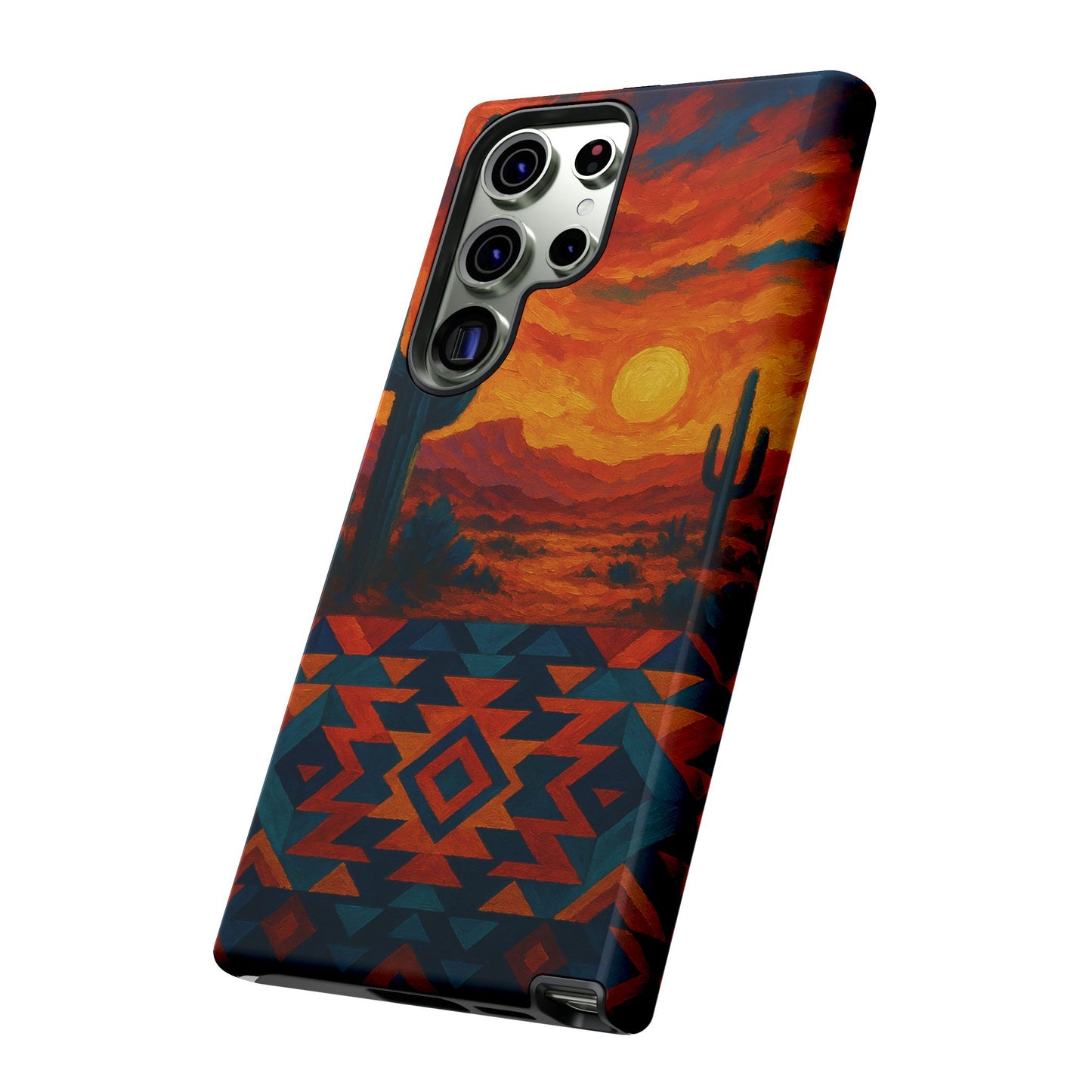 Desert Sunset Majesty – Southwestern Art Phone Case