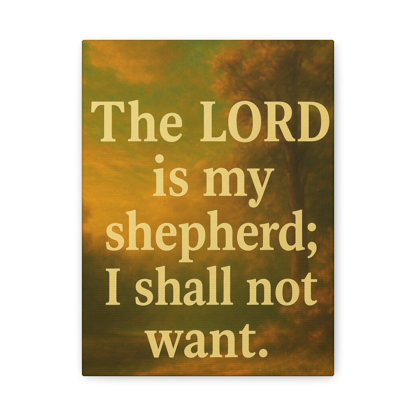 Inspirational Canvas Wall Art, Faith Decor, Home Blessing, Religious Gift, Rustic Artwork