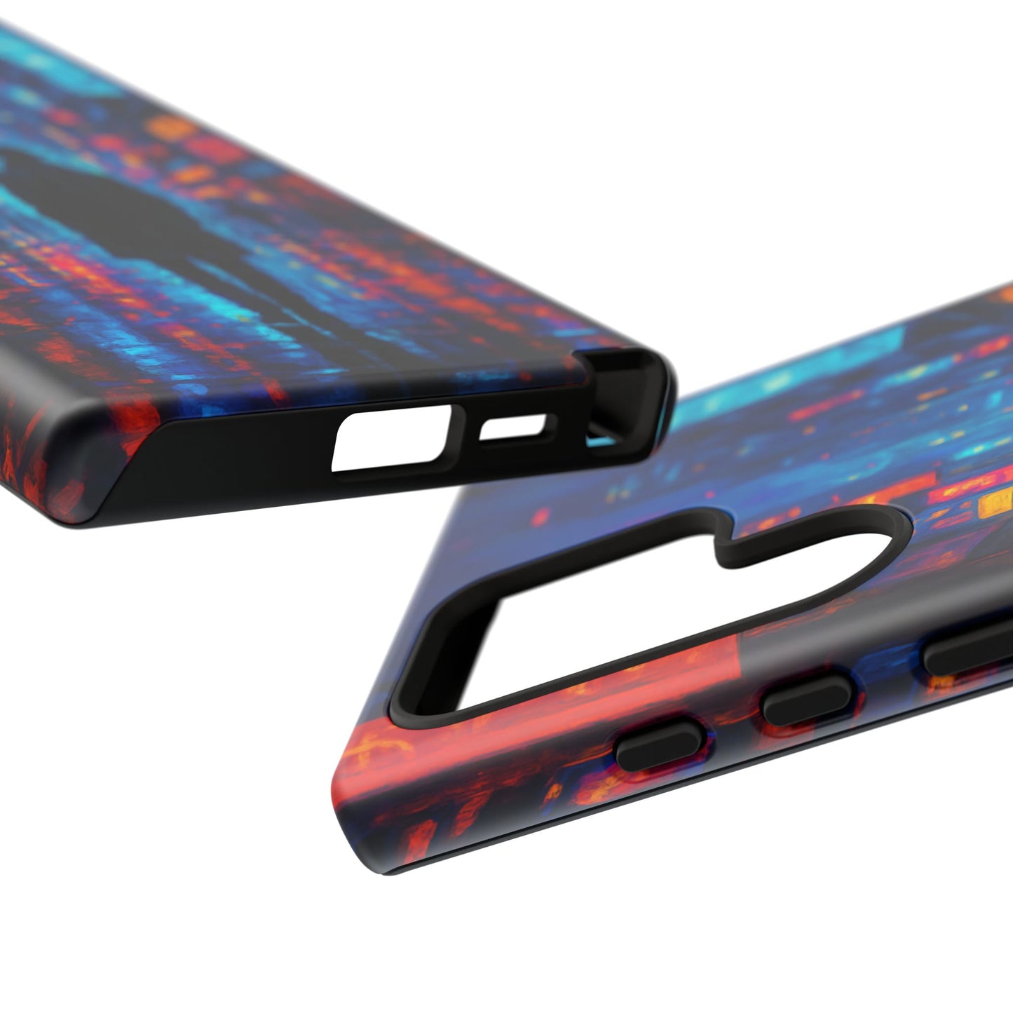 Neon City Nights – Urban Glow Phone Case
