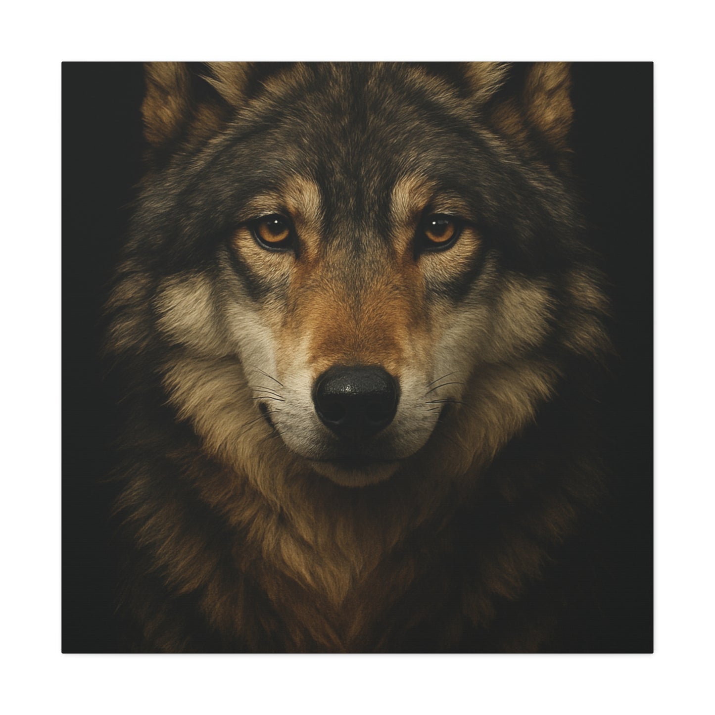 Wolf Portrait Wall Art Print, Nature Decor, Home Office, Animal Lovers Gift, Wildlife Artwork, Forest Themed Decoration