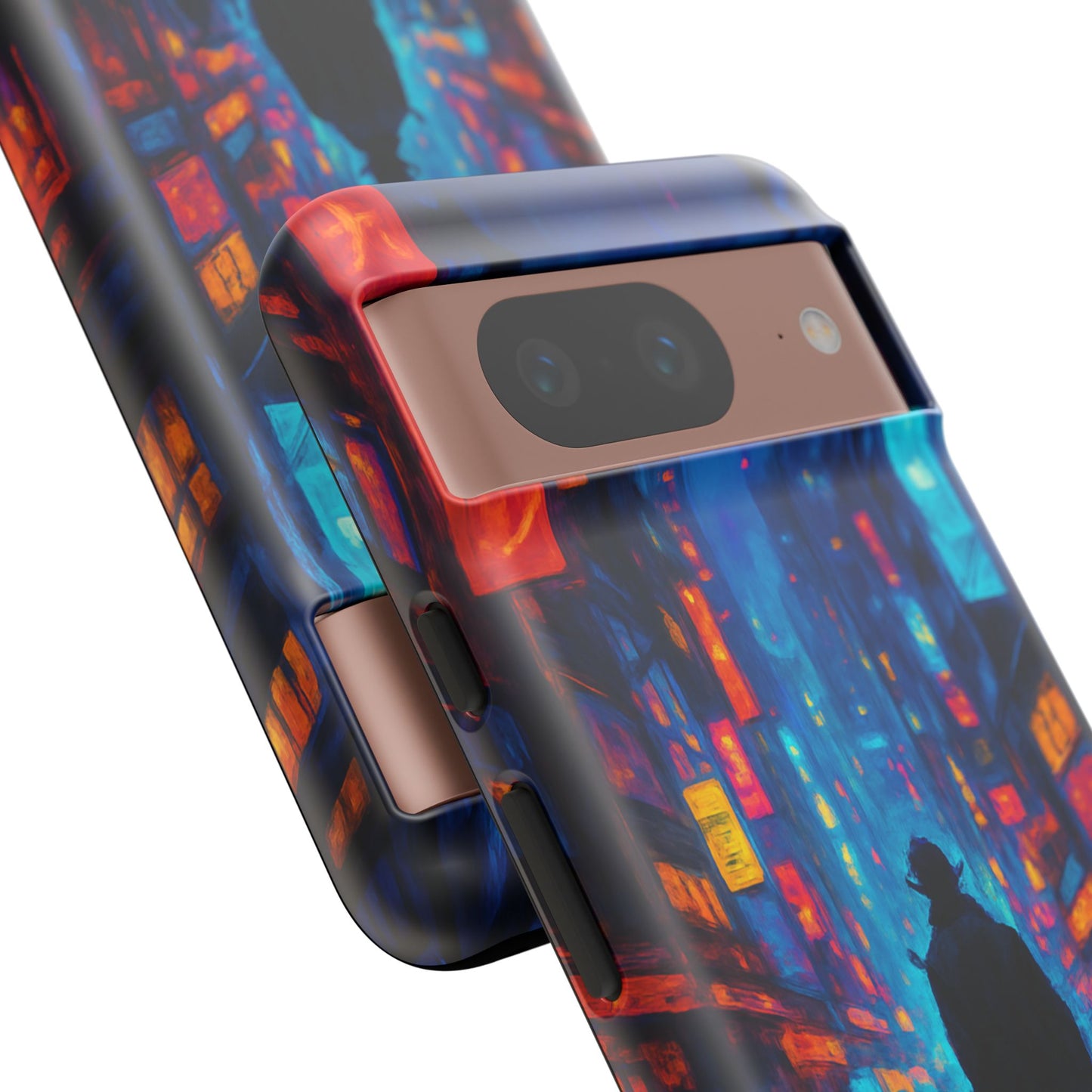 Neon City Nights – Urban Glow Phone Case