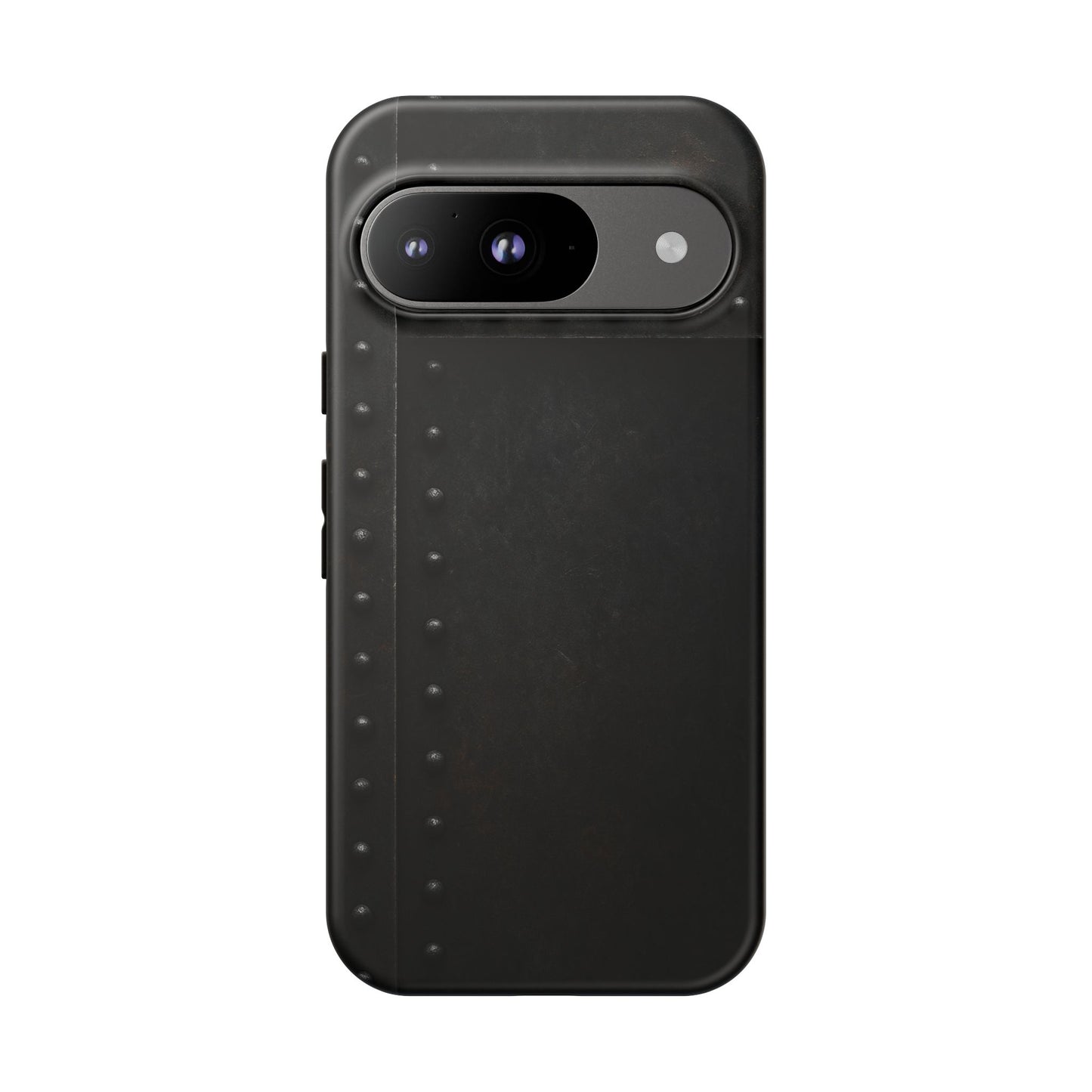 Steel & Smoke – Riveted Shadows Phone Case