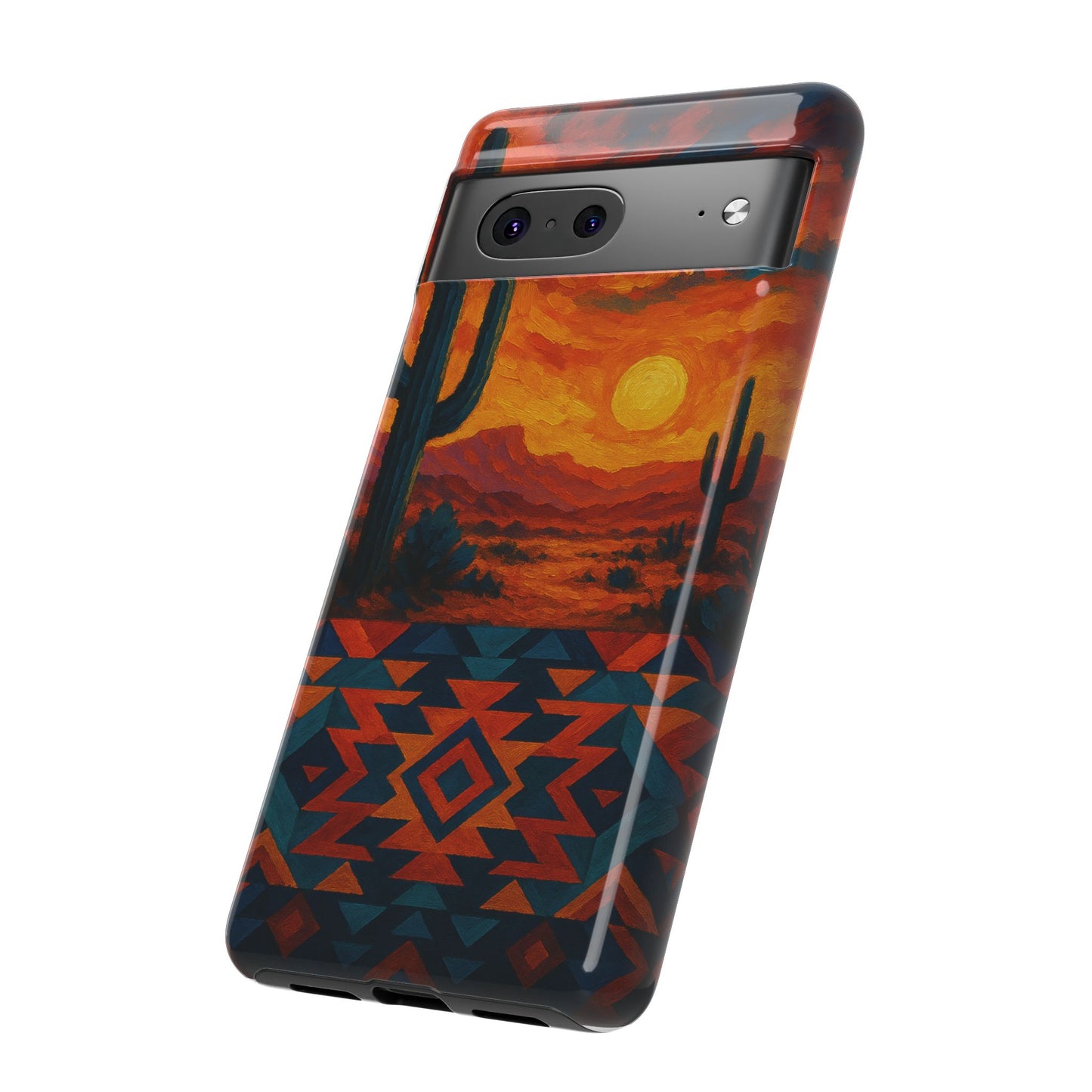 Desert Sunset Majesty – Southwestern Art Phone Case