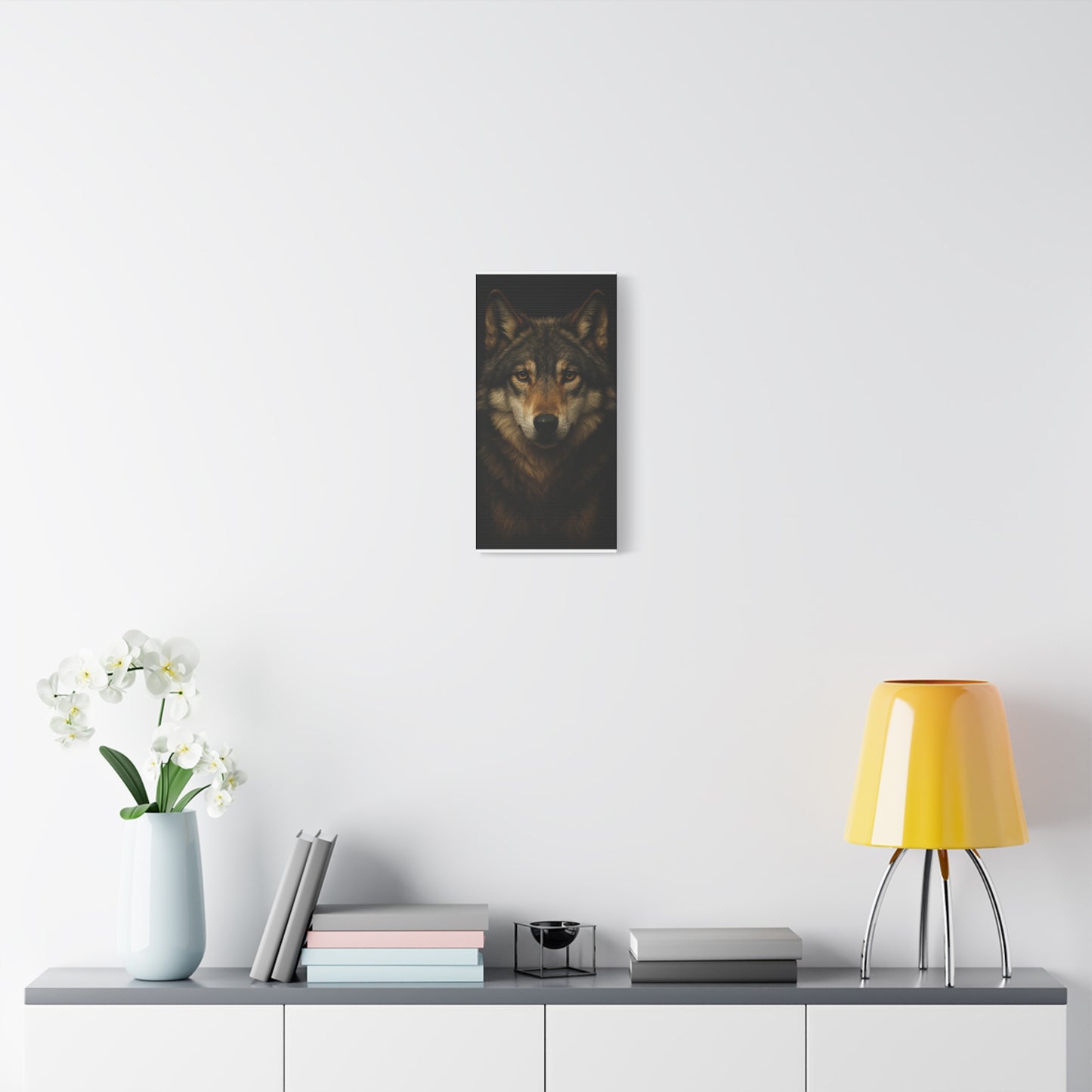 Wolf Portrait Wall Art Print, Nature Decor, Home Office, Animal Lovers Gift, Wildlife Artwork, Forest Themed Decoration