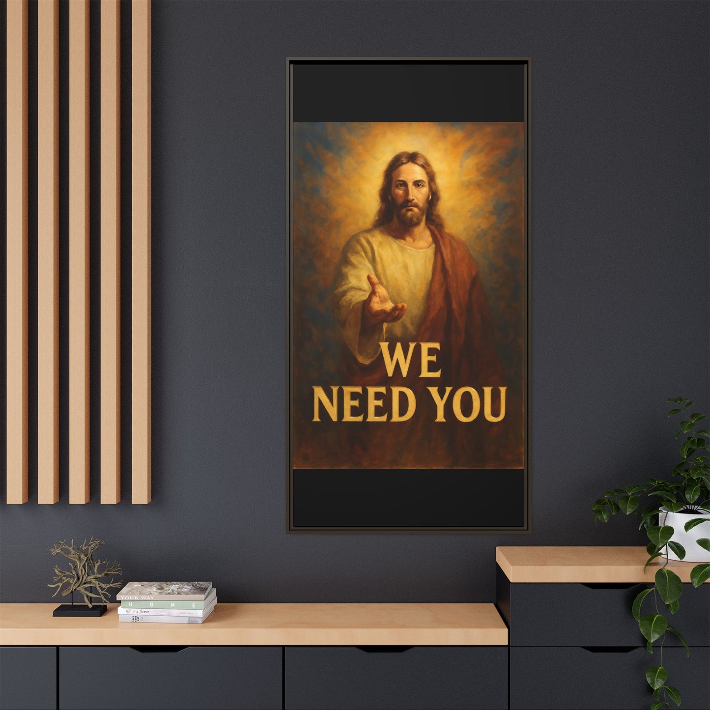 Framed Artwork, Motivational Wall Art, Home Decor, Christian Decor, Inspirational Gift, Religious Art, Spiritual Wall Decor