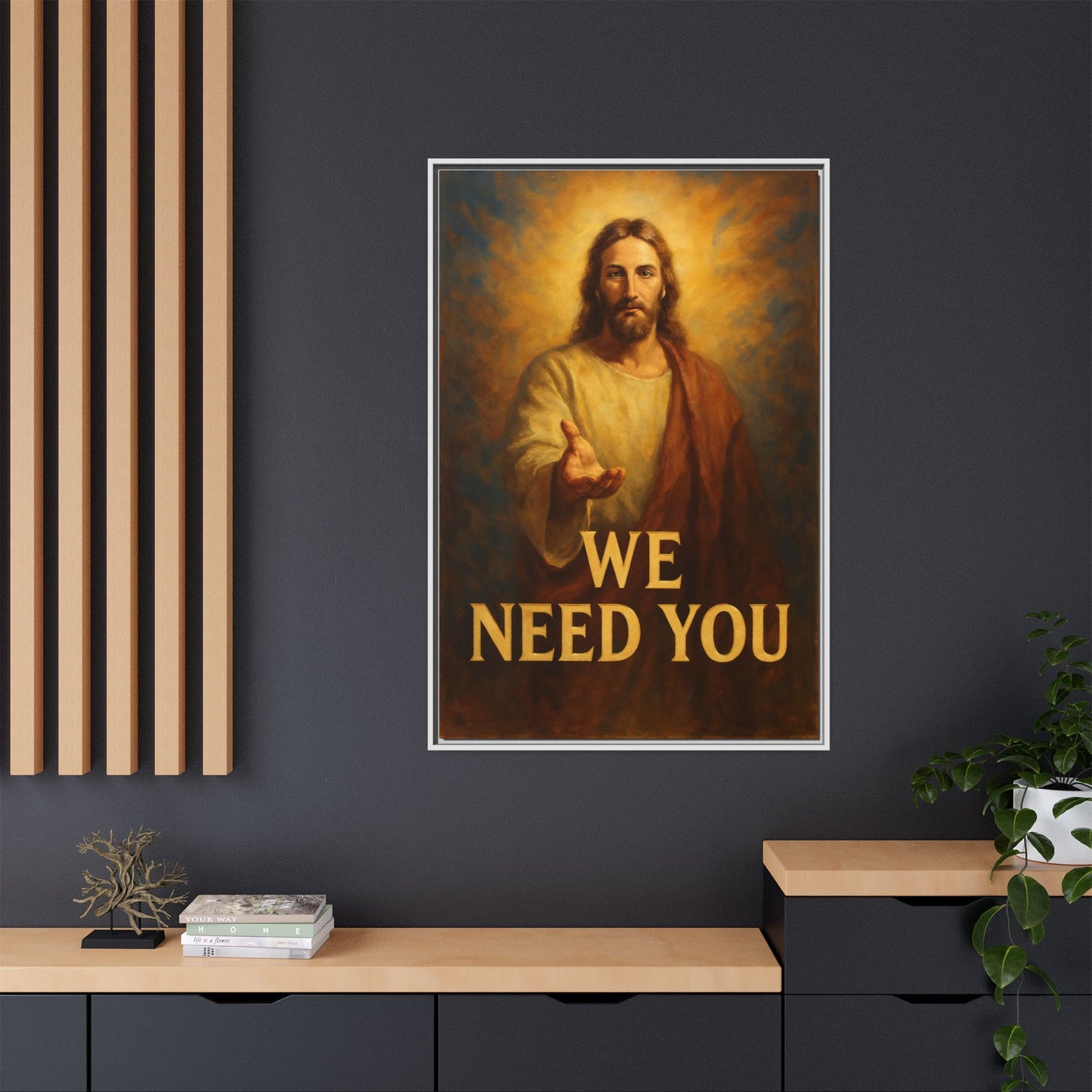 Framed Artwork, Motivational Wall Art, Home Decor, Christian Decor, Inspirational Gift, Religious Art, Spiritual Wall Decor