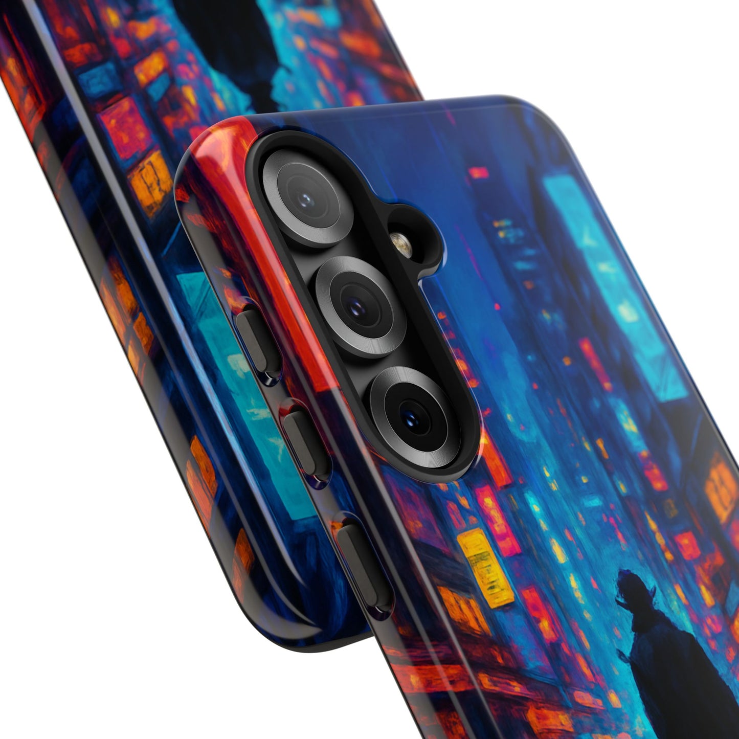 Neon City Nights – Urban Glow Phone Case