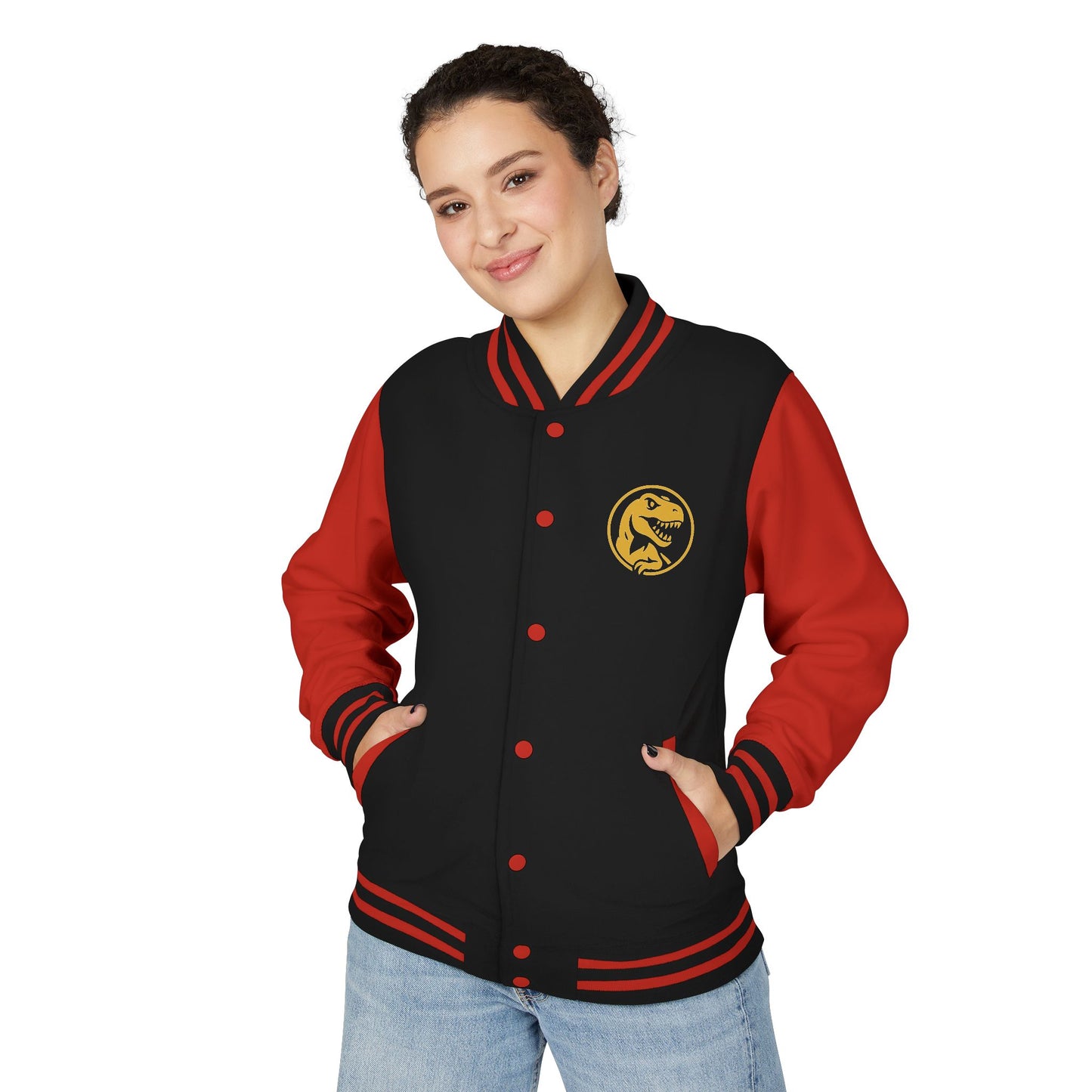Unisex Heavyweight Letterman Jacket - Vintage Style, Perfect Gift for Recovery and Motivation, Casual Wear, Sports Jacket, College Style