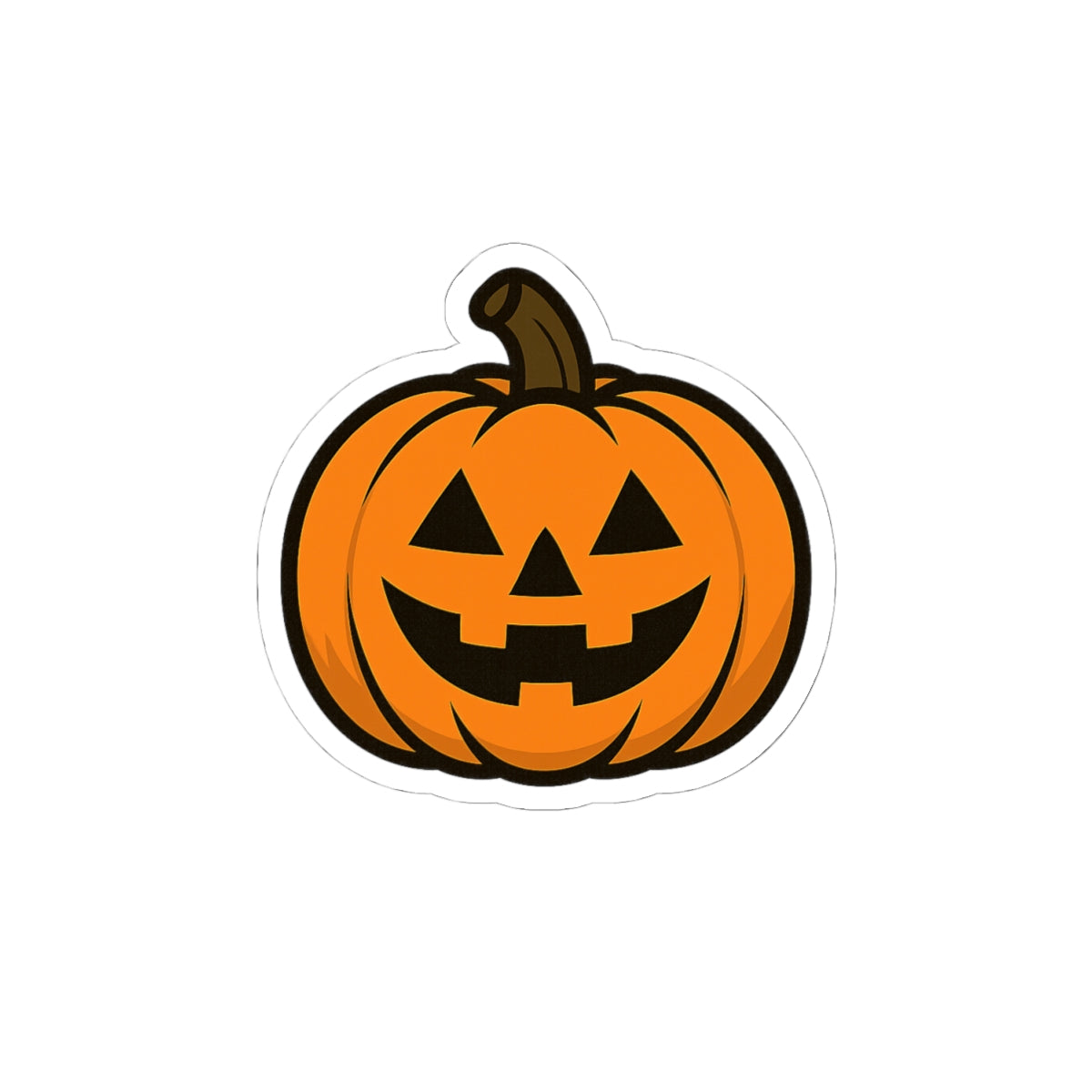 Halloween Pumpkin Kiss-Cut Stickers | Cute Decor, Seasonal Gifts, Scrapbooking, Party Favors, Laptop Stickers