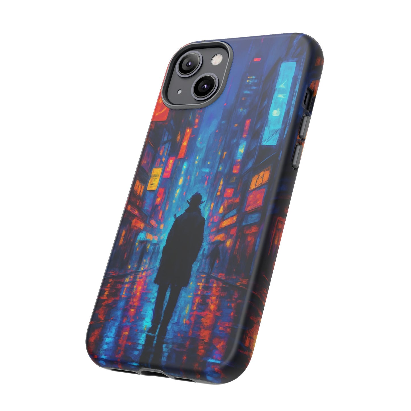Neon City Nights – Urban Glow Phone Case