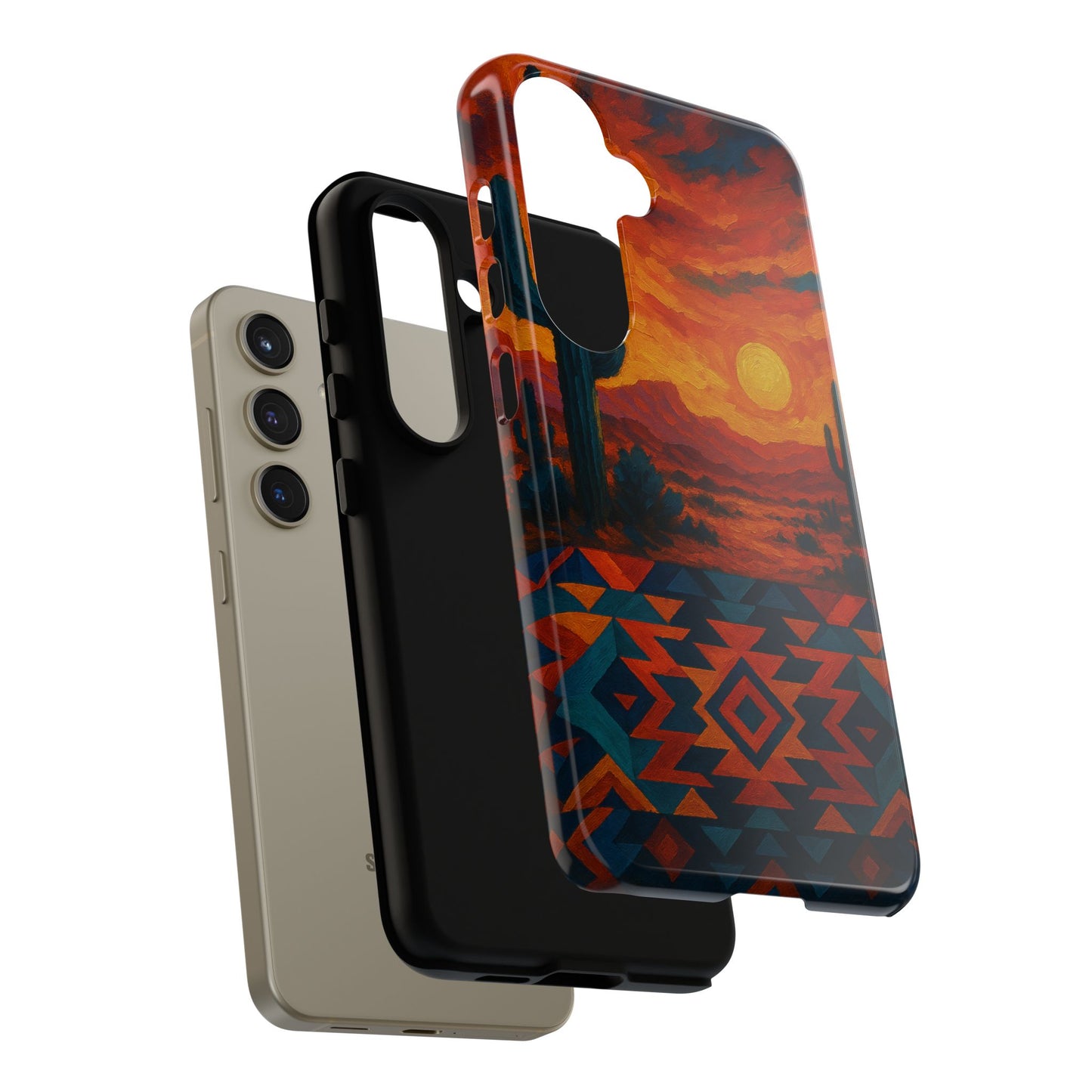 Desert Sunset Majesty – Southwestern Art Phone Case