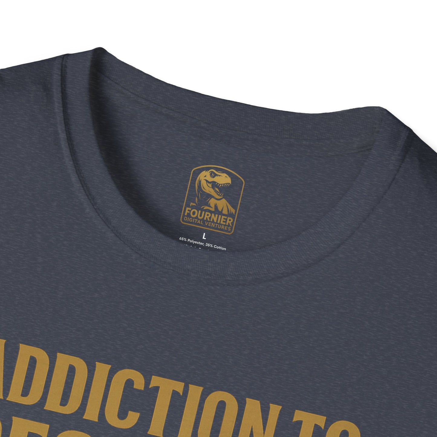 Recovery Awareness T-Shirt - Addiction to Recovery Quote, Unisex Softstyle Tee for Support, Mental Health, Gift for Friends