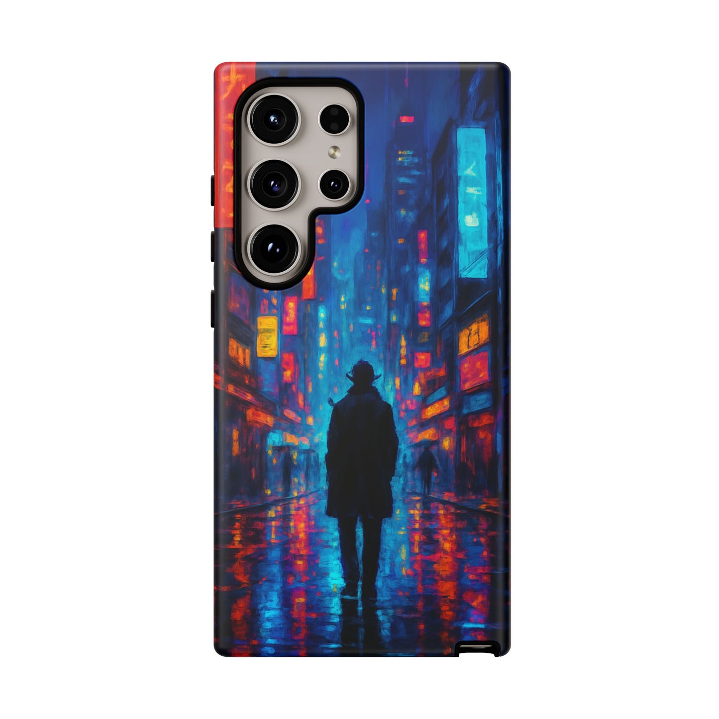 Neon City Nights – Urban Glow Phone Case