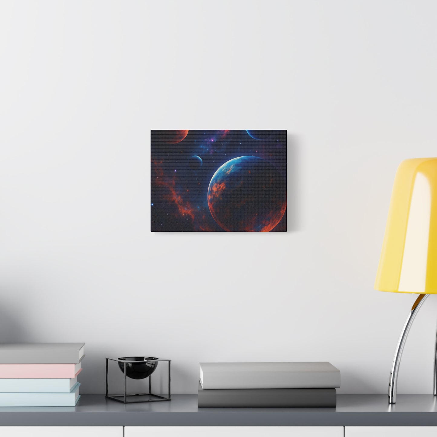 Cosmic Wall Art, Galaxy Canvas, Space Decor, Home Decoration, Astronomical Print, Nebula Artwork, Starry Wall Hanging