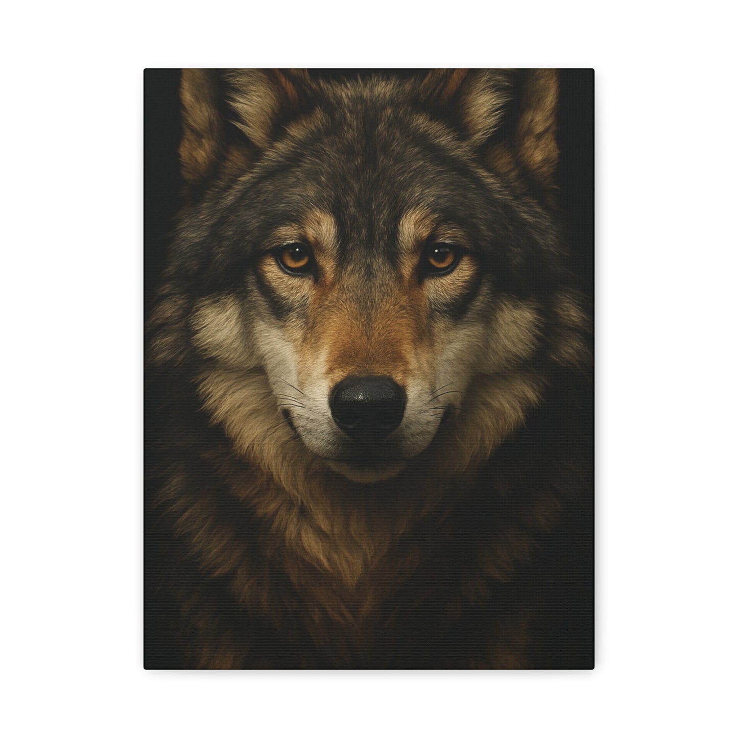 Wolf Portrait Wall Art Print, Nature Decor, Home Office, Animal Lovers Gift, Wildlife Artwork, Forest Themed Decoration