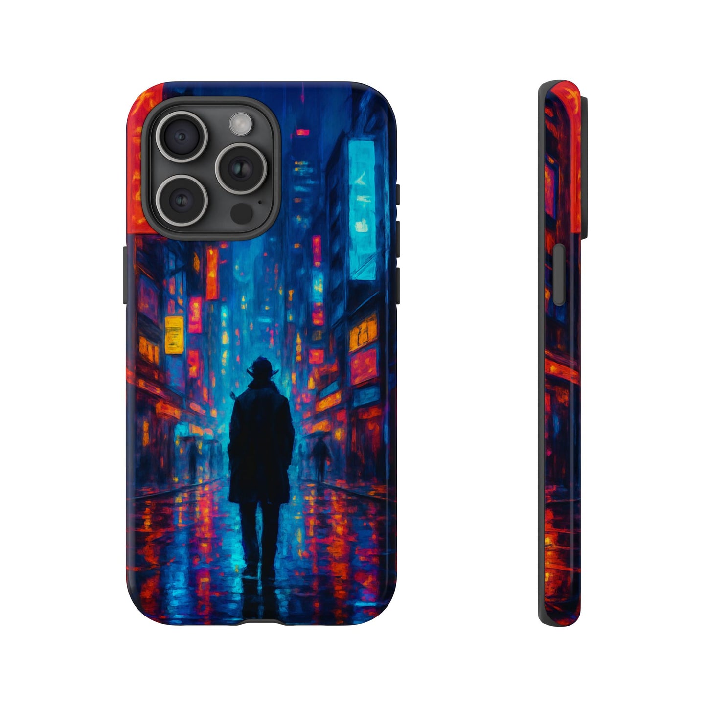 Neon City Nights – Urban Glow Phone Case