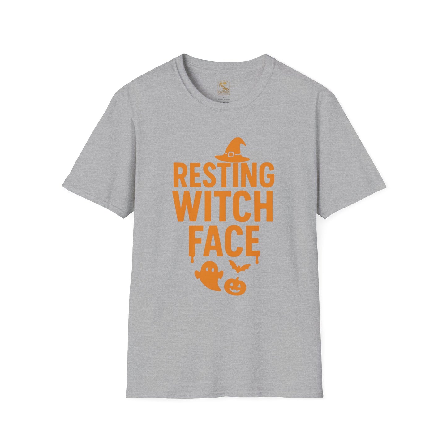 Resting Witch Face T-Shirt | Unisex Halloween Tee, Spooky Graphic Shirt, Seasonal Wear, Gift for Her/Him, Fall Fashion