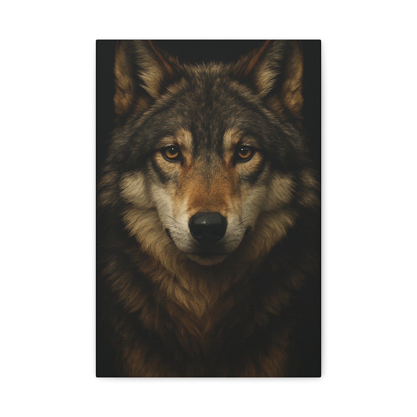 Wolf Portrait Wall Art Print, Nature Decor, Home Office, Animal Lovers Gift, Wildlife Artwork, Forest Themed Decoration