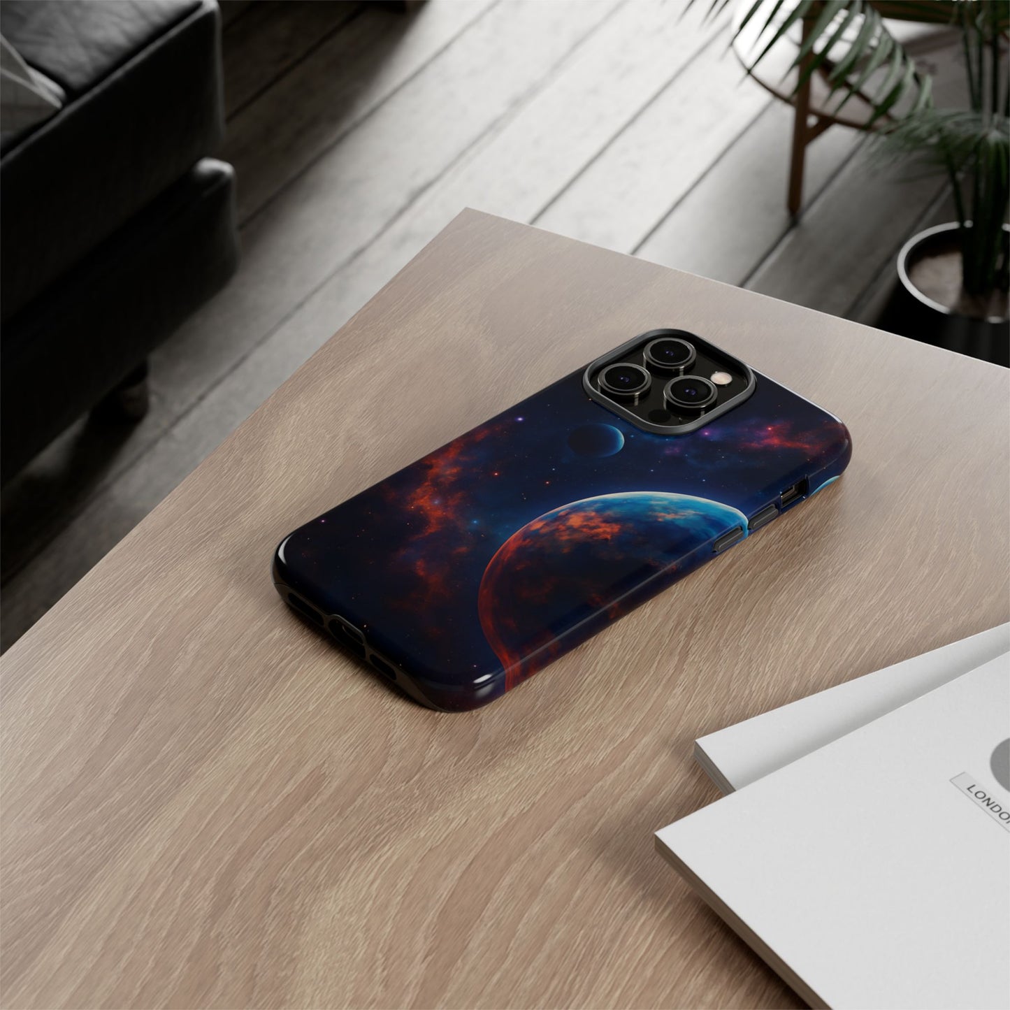 Celestial Quartet – Planetary Art Phone Case