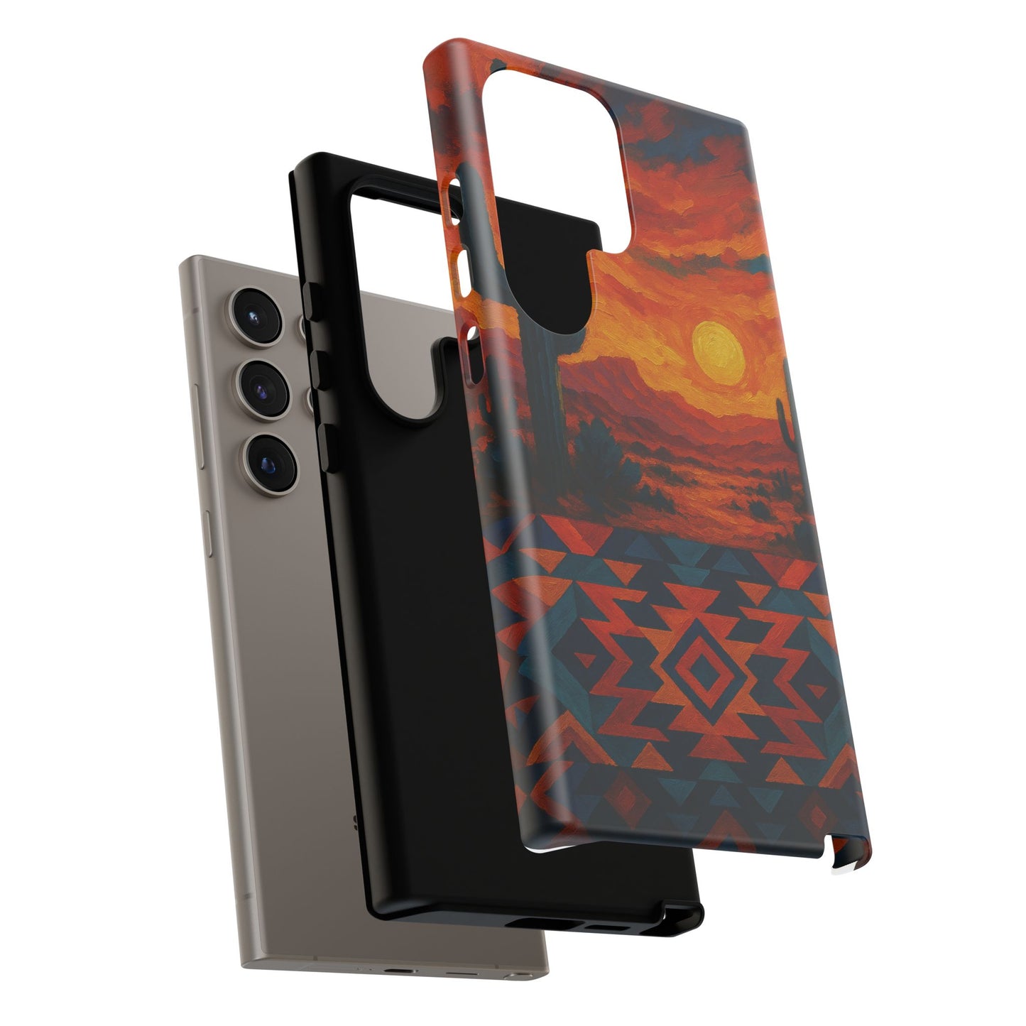 Desert Sunset Majesty – Southwestern Art Phone Case