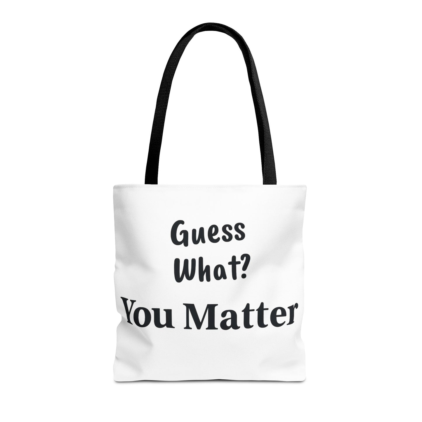 Empowering Tote Bag - You Matter, Motivational Gift, Inspirational Purse, Affirmation Bag, Unique Everyday Carry