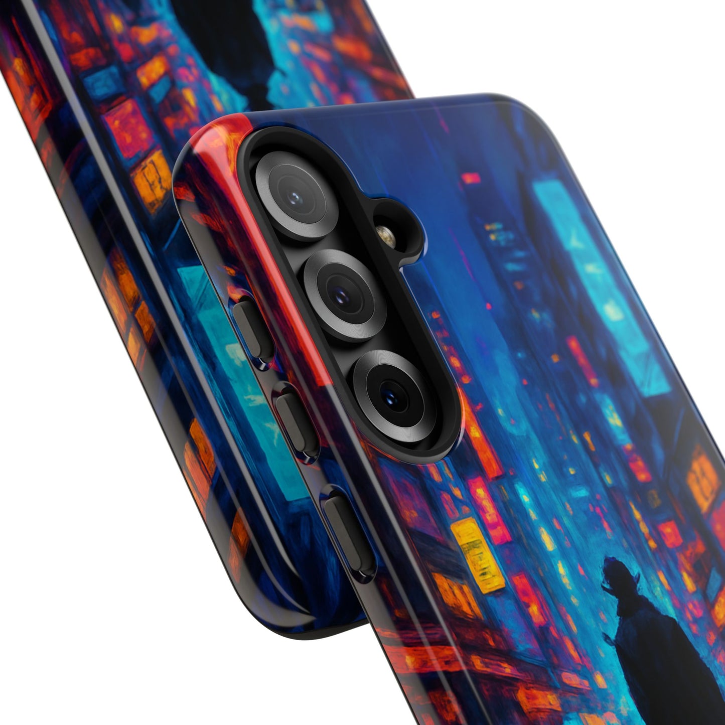 Neon City Nights – Urban Glow Phone Case