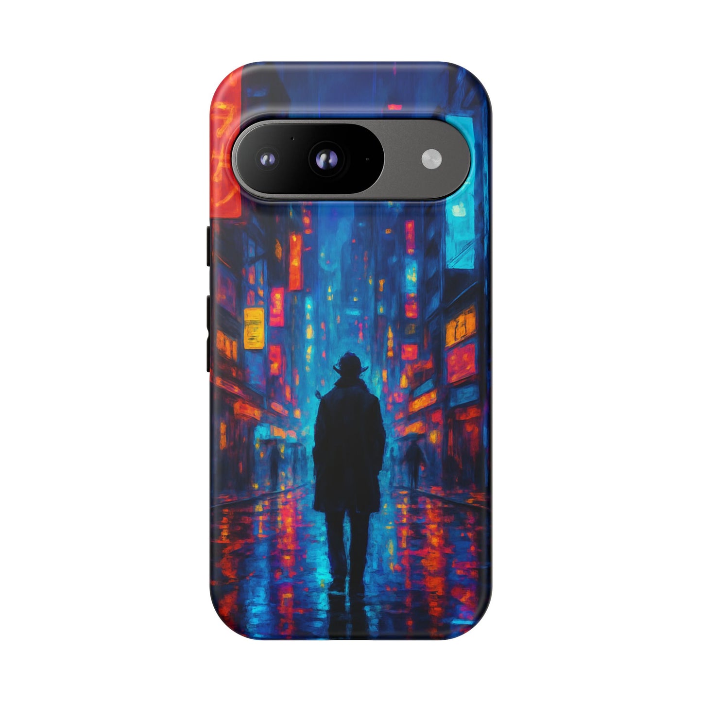 Neon City Nights – Urban Glow Phone Case