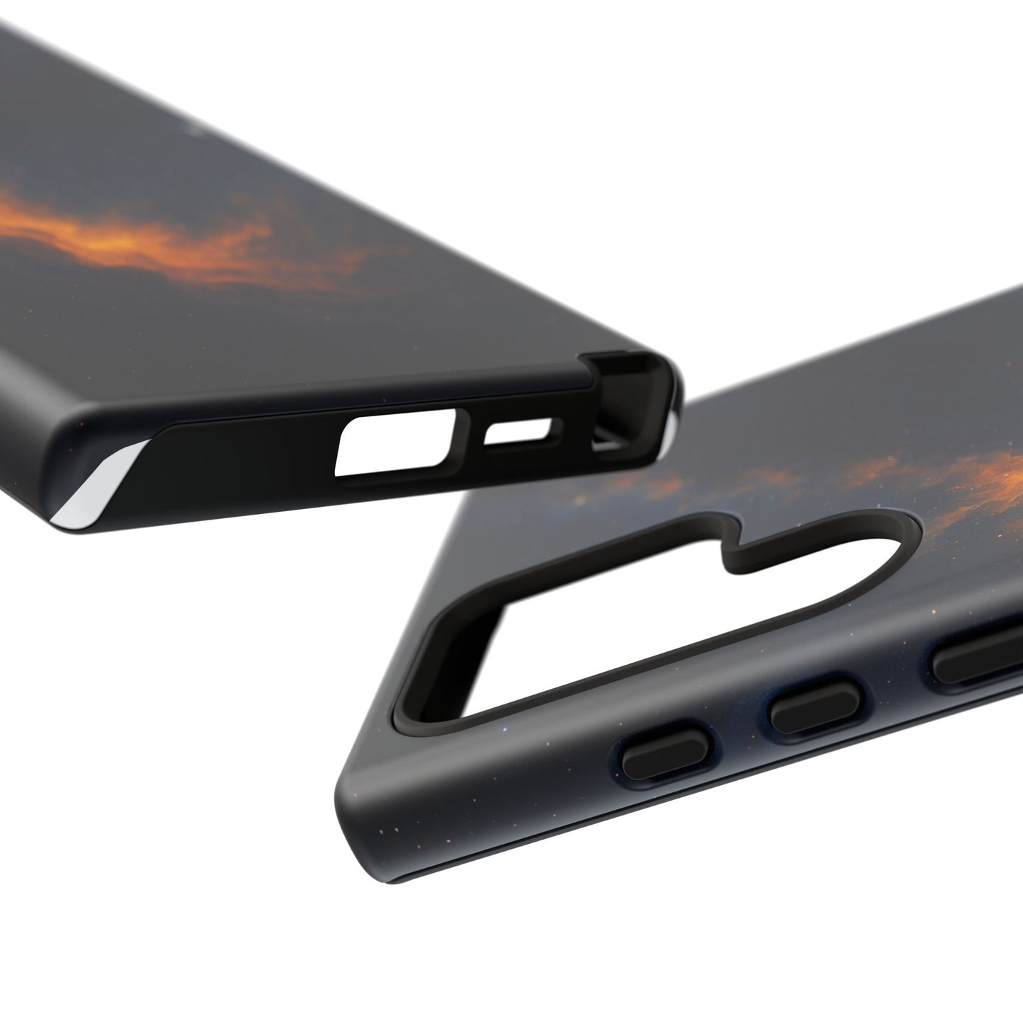 Stellar Flame – Cosmic Nebula Art Phone Case