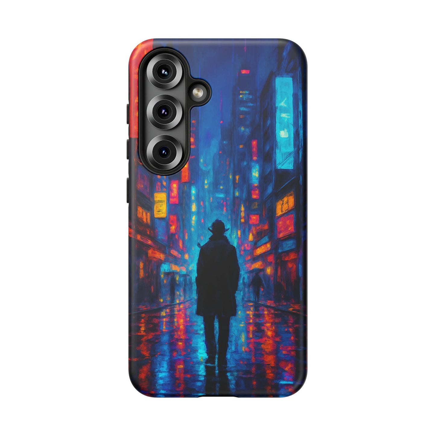 Neon City Nights – Urban Glow Phone Case