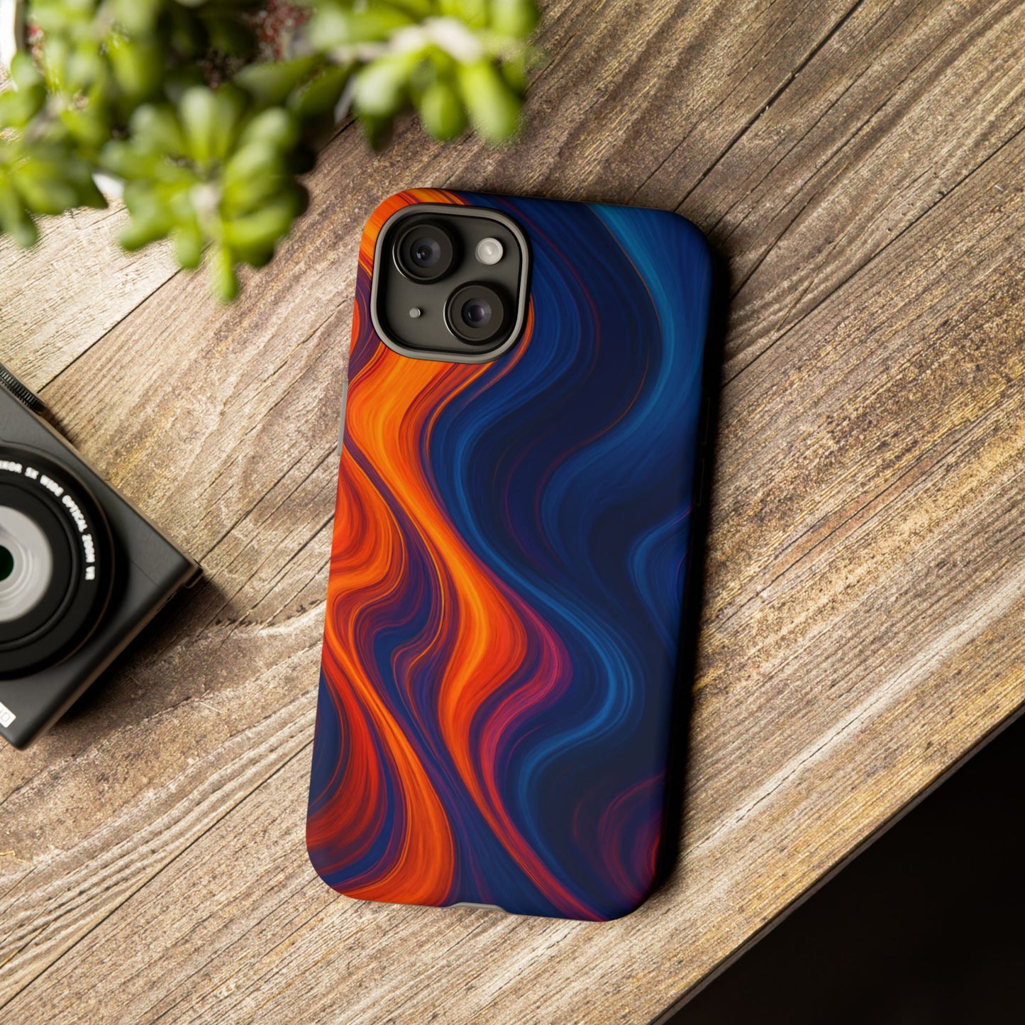 Stylish Phone Case, Protective Cover for iPhone, Unique Gift for Tech Lovers, Vibrant Design, Birthday, Holiday, Everyday Use