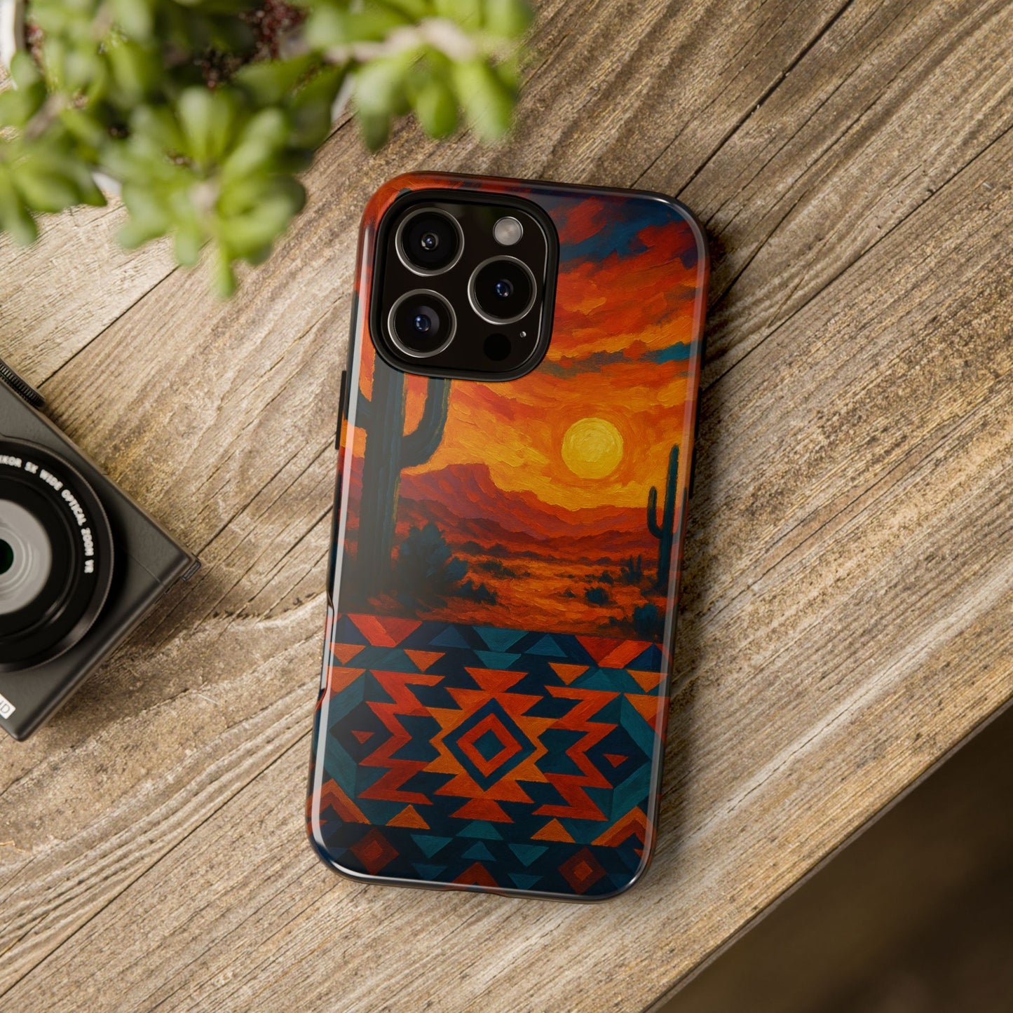 Desert Sunset Majesty – Southwestern Art Phone Case