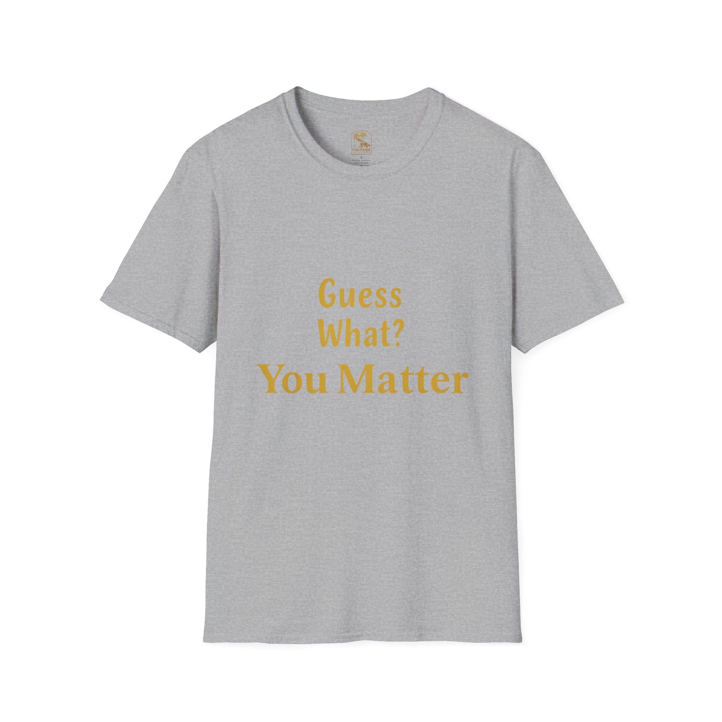 Positive Affirmation T-Shirt - You Matter, Motivational Gift, Unisex Apparel, Inspirational Wear, Self-Love, Support Reminder