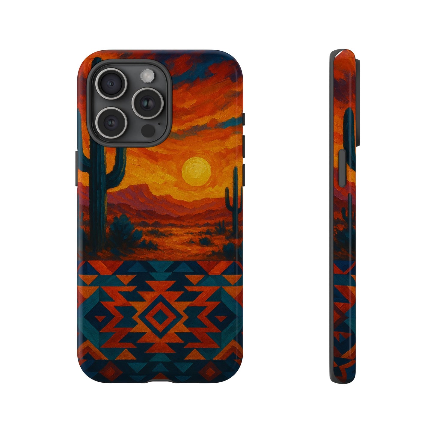 Desert Sunset Majesty – Southwestern Art Phone Case