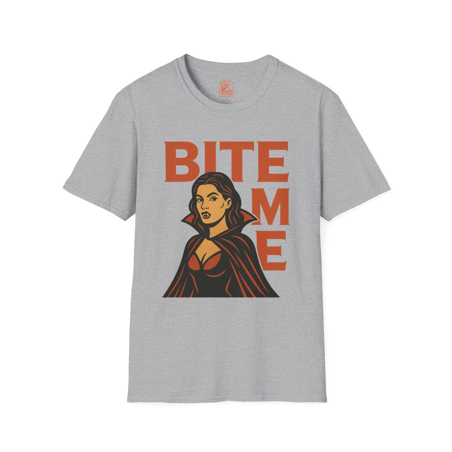 Vampire Bite Me T-Shirt, Halloween Costume Tee, Unisex Graphic Shirt, Spooky Party Outfit, Vampire Theme Fashion