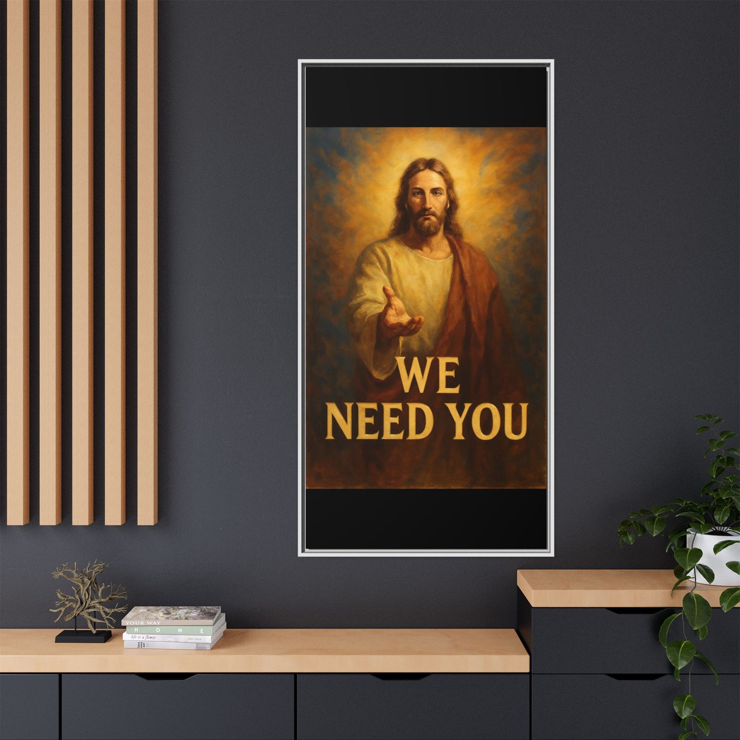 Framed Artwork, Motivational Wall Art, Home Decor, Christian Decor, Inspirational Gift, Religious Art, Spiritual Wall Decor