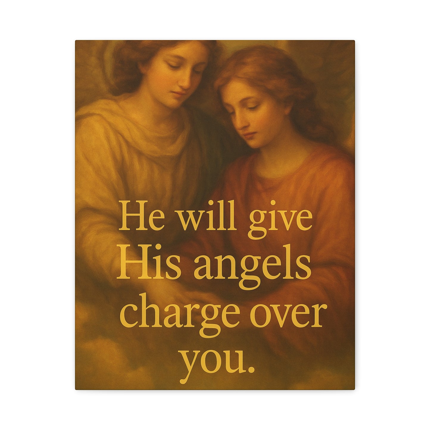 Inspirational Angel Canvas Wall Art