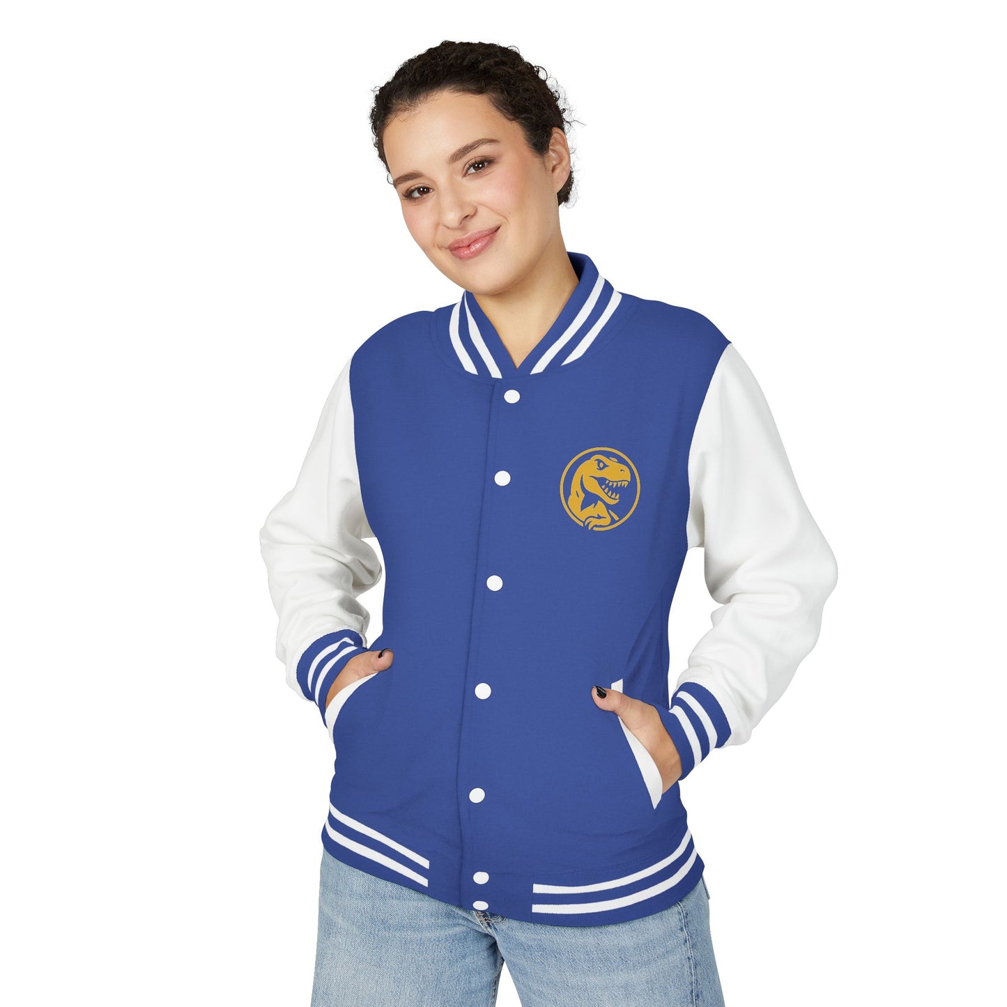 Unisex Heavyweight Letterman Jacket - Vintage Style, Perfect Gift for Recovery and Motivation, Casual Wear, Sports Jacket, College Style