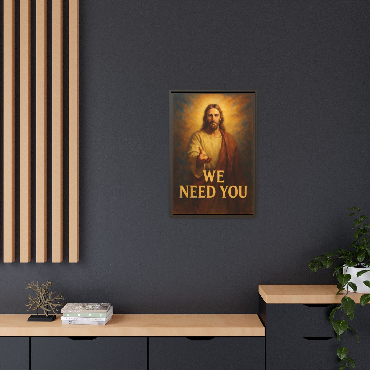 Framed Artwork, Motivational Wall Art, Home Decor, Christian Decor, Inspirational Gift, Religious Art, Spiritual Wall Decor