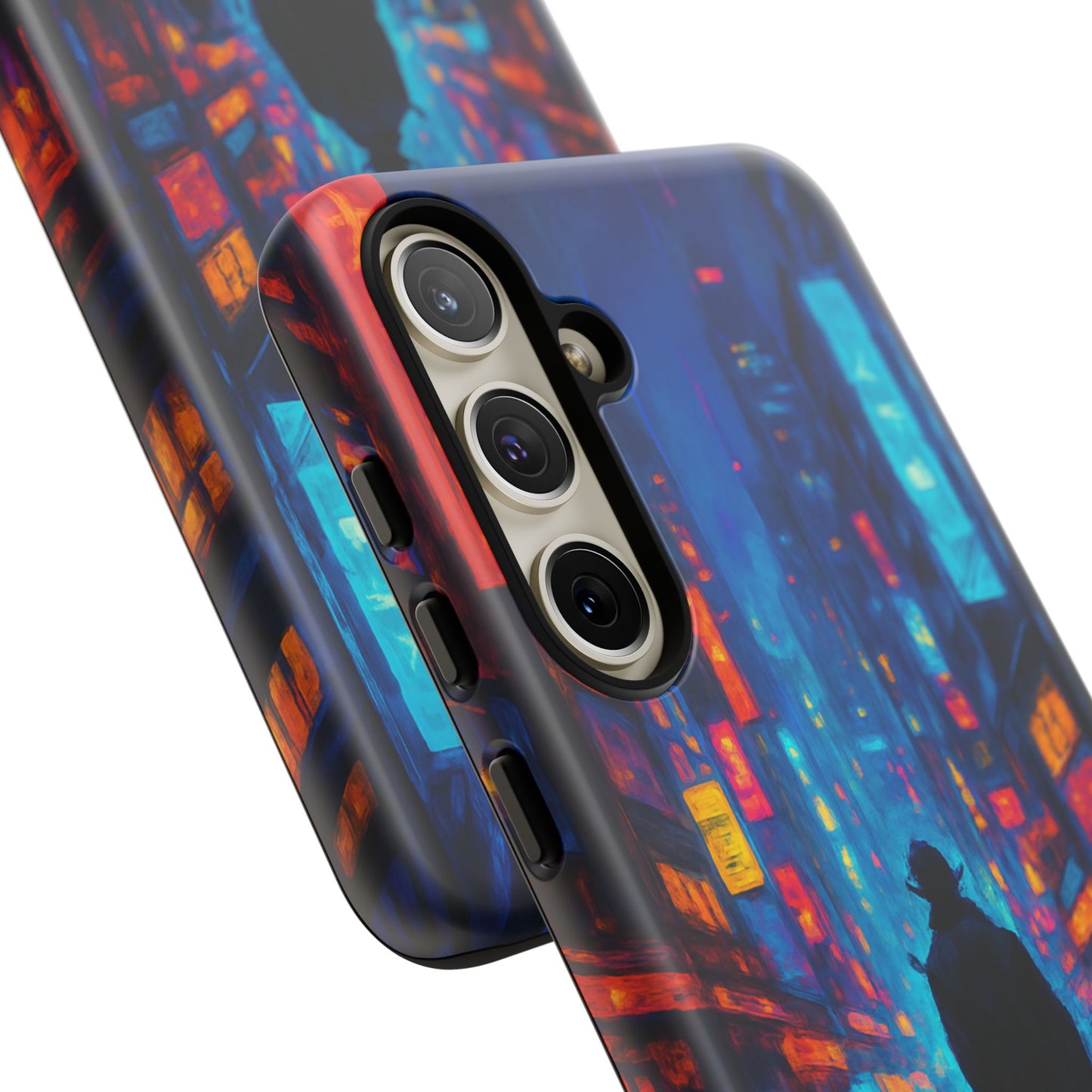 Neon City Nights – Urban Glow Phone Case