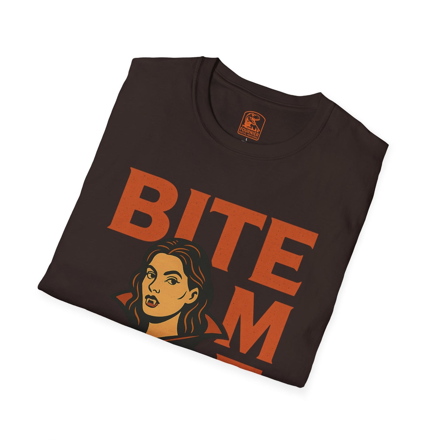 Vampire Bite Me T-Shirt, Halloween Costume Tee, Unisex Graphic Shirt, Spooky Party Outfit, Vampire Theme Fashion