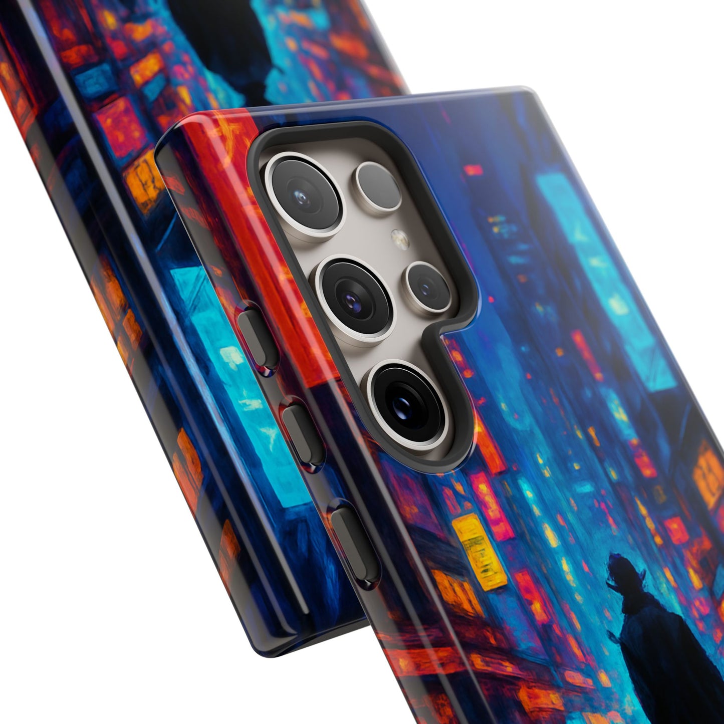 Neon City Nights – Urban Glow Phone Case