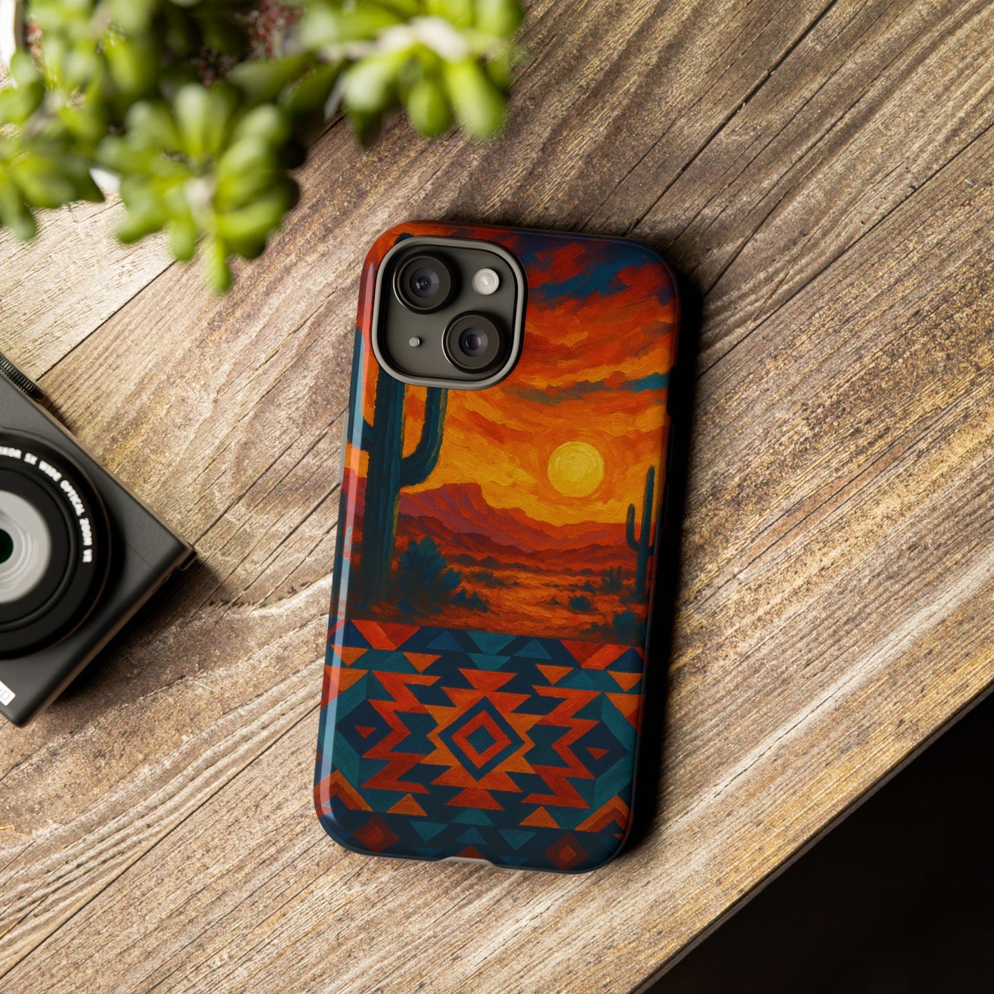 Desert Sunset Majesty – Southwestern Art Phone Case
