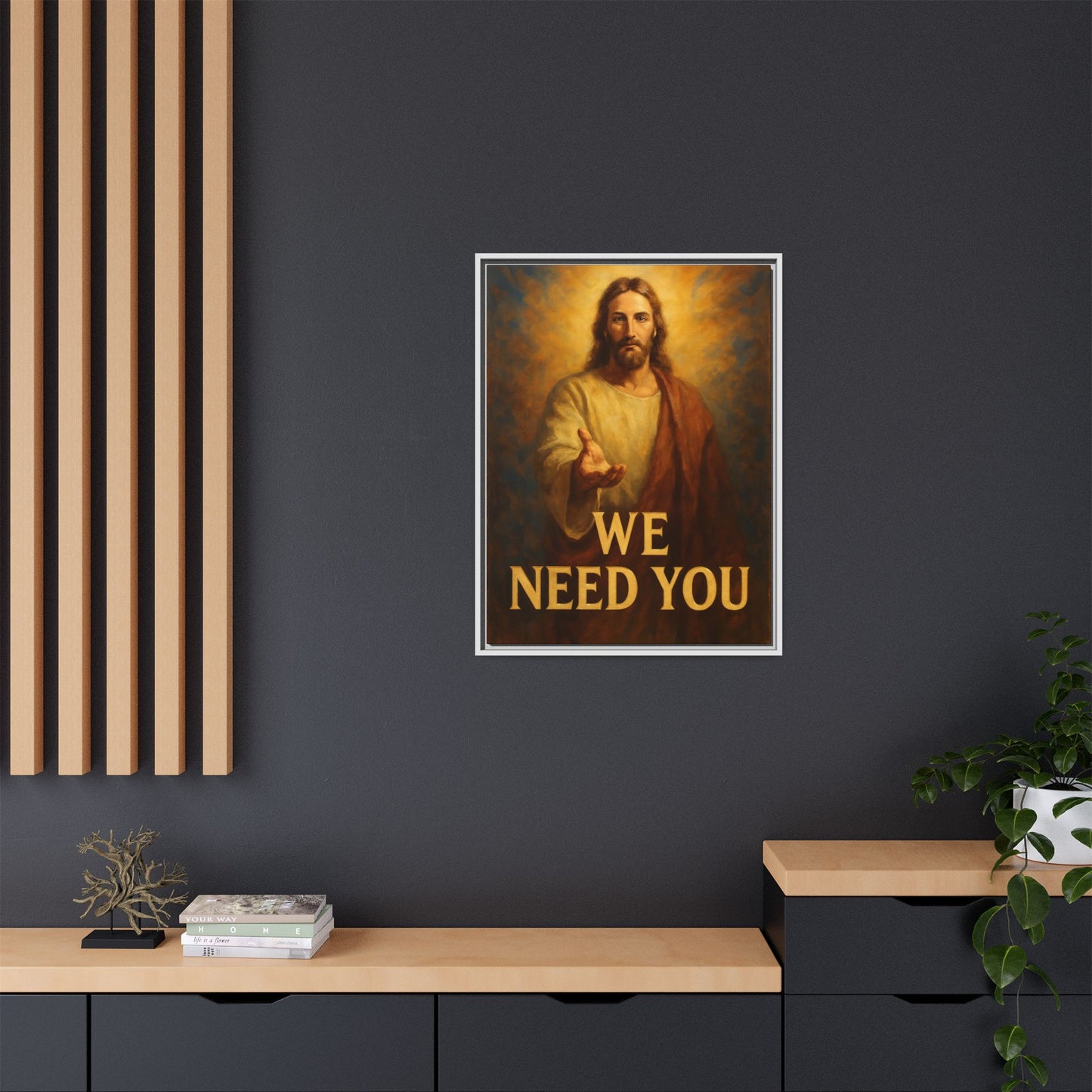 Framed Artwork, Motivational Wall Art, Home Decor, Christian Decor, Inspirational Gift, Religious Art, Spiritual Wall Decor