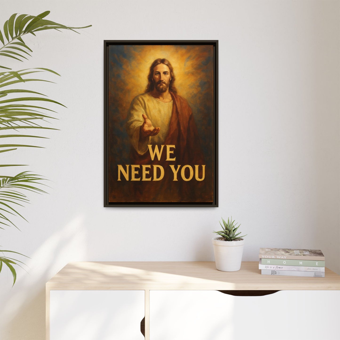 Framed Artwork, Motivational Wall Art, Home Decor, Christian Decor, Inspirational Gift, Religious Art, Spiritual Wall Decor