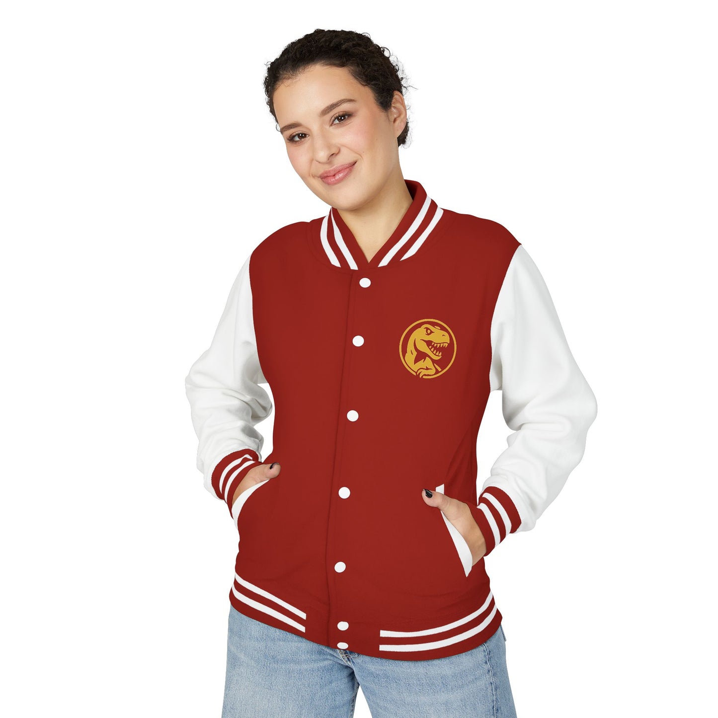 Unisex Heavyweight Letterman Jacket - Vintage Style, Perfect Gift for Recovery and Motivation, Casual Wear, Sports Jacket, College Style
