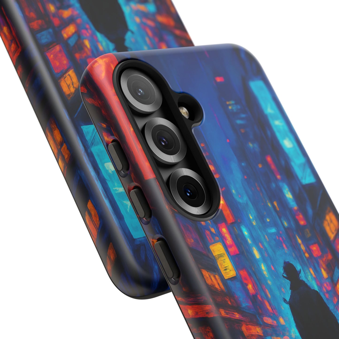 Neon City Nights – Urban Glow Phone Case