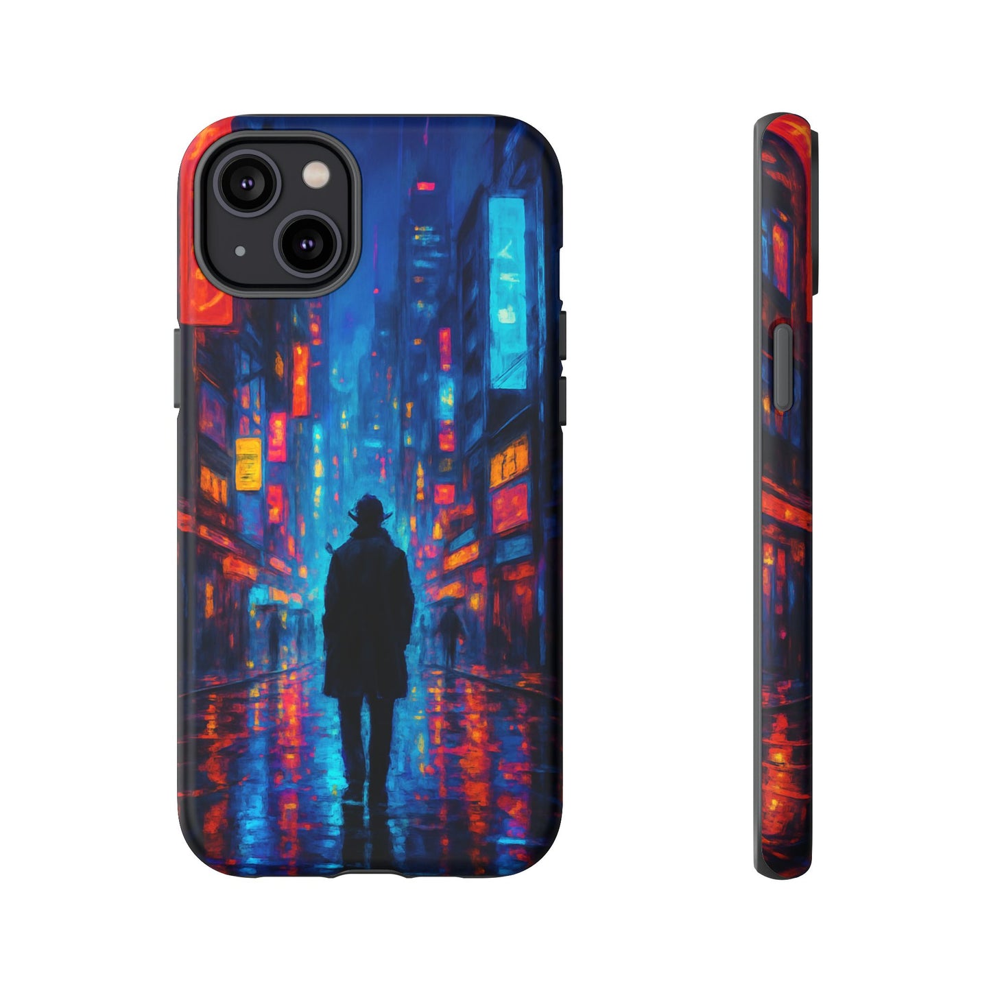 Neon City Nights – Urban Glow Phone Case