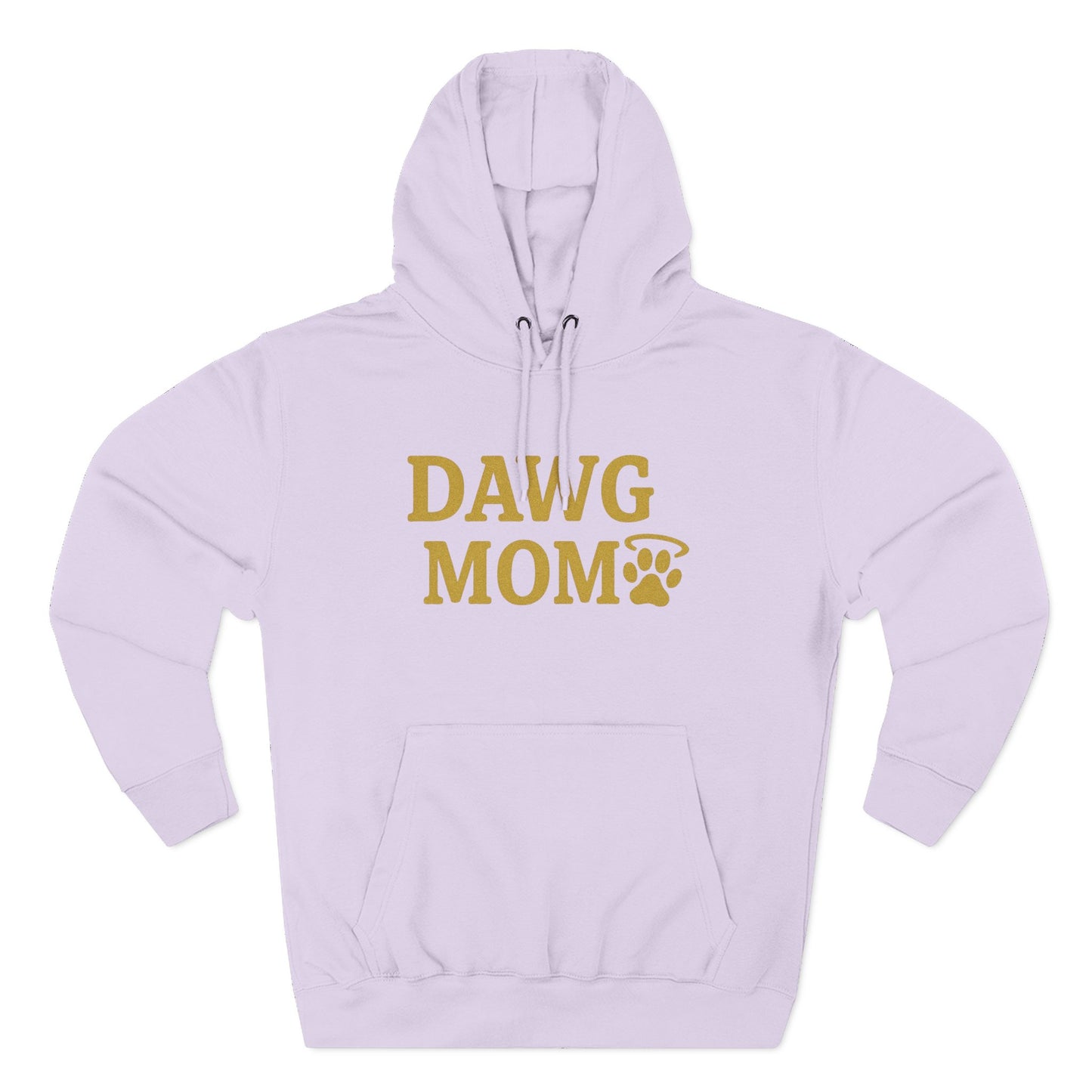Dawg Mom Fleece Hoodie - Cozy Dog Lover Sweatshirt, Gift for Pet Moms, Animal Lover Apparel, Dog-Themed Clothing, Gifts for Dog Owners