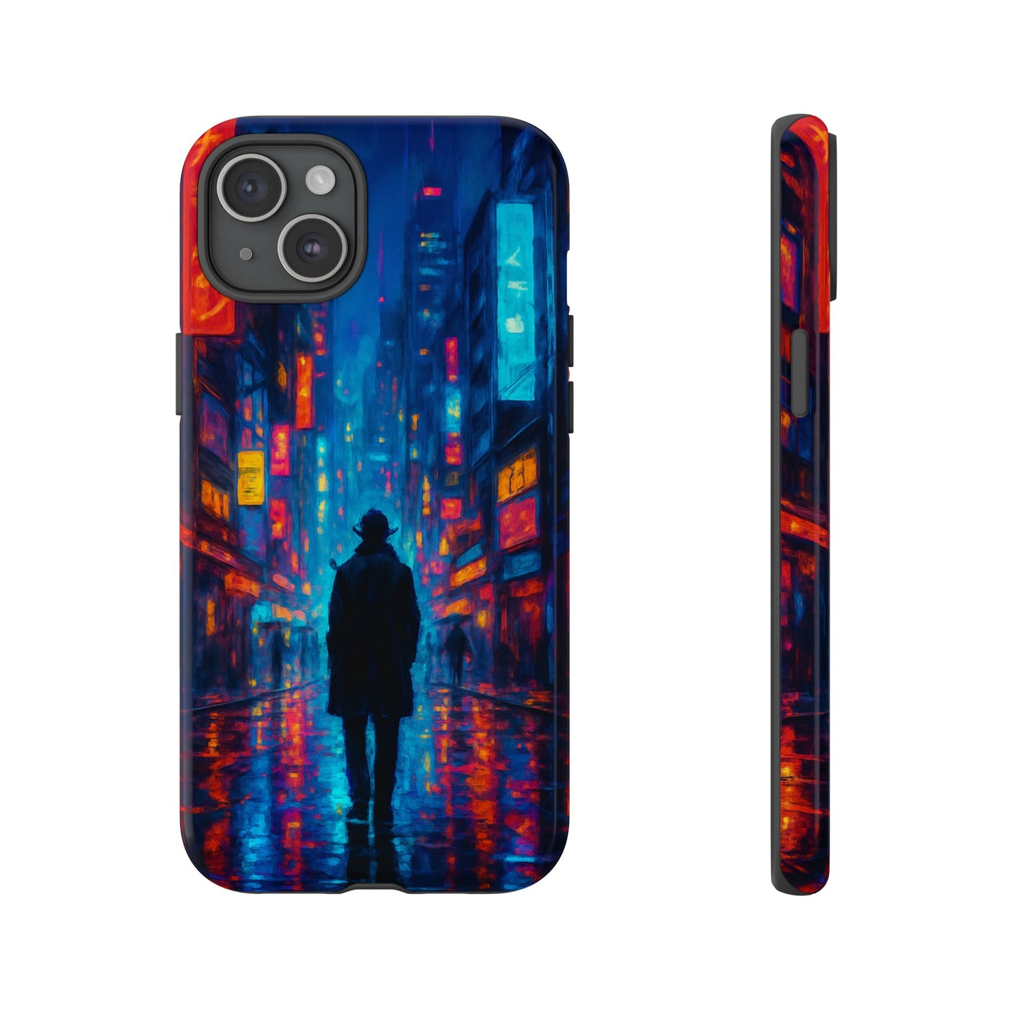 Neon City Nights – Urban Glow Phone Case